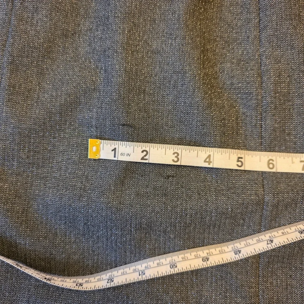 Antonio Melani 4 Womens Grey Cowl Neck Short Sleeve Work Dress Button Cuffs - Picture 8 of 15